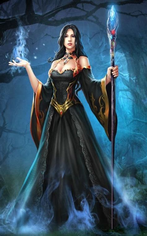 Magical sorceress attire